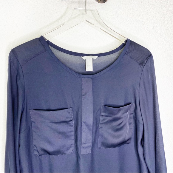 H&M Sheer Long Sleeve Blouse - Picture 3 of 6